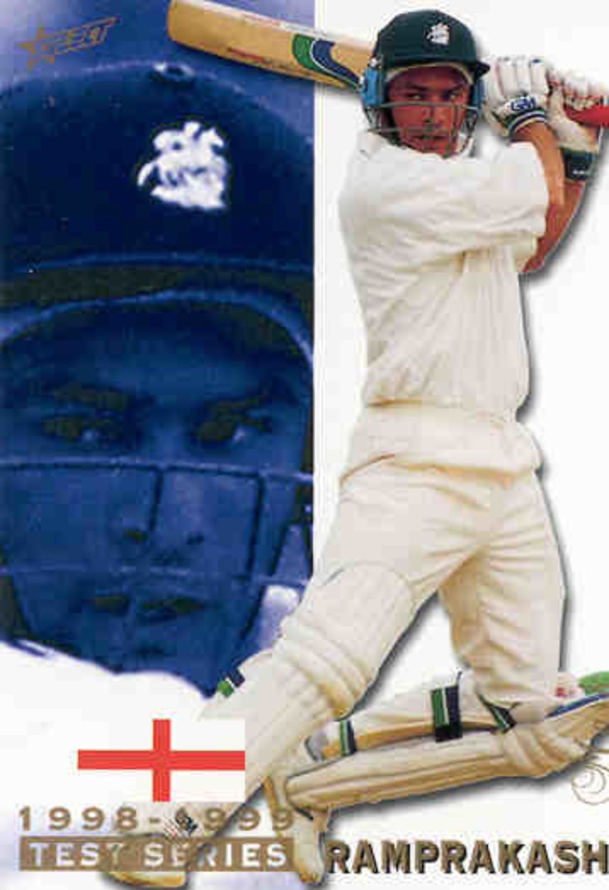 Trade Card 1998 1999 Test Series Alec Stewart 0183