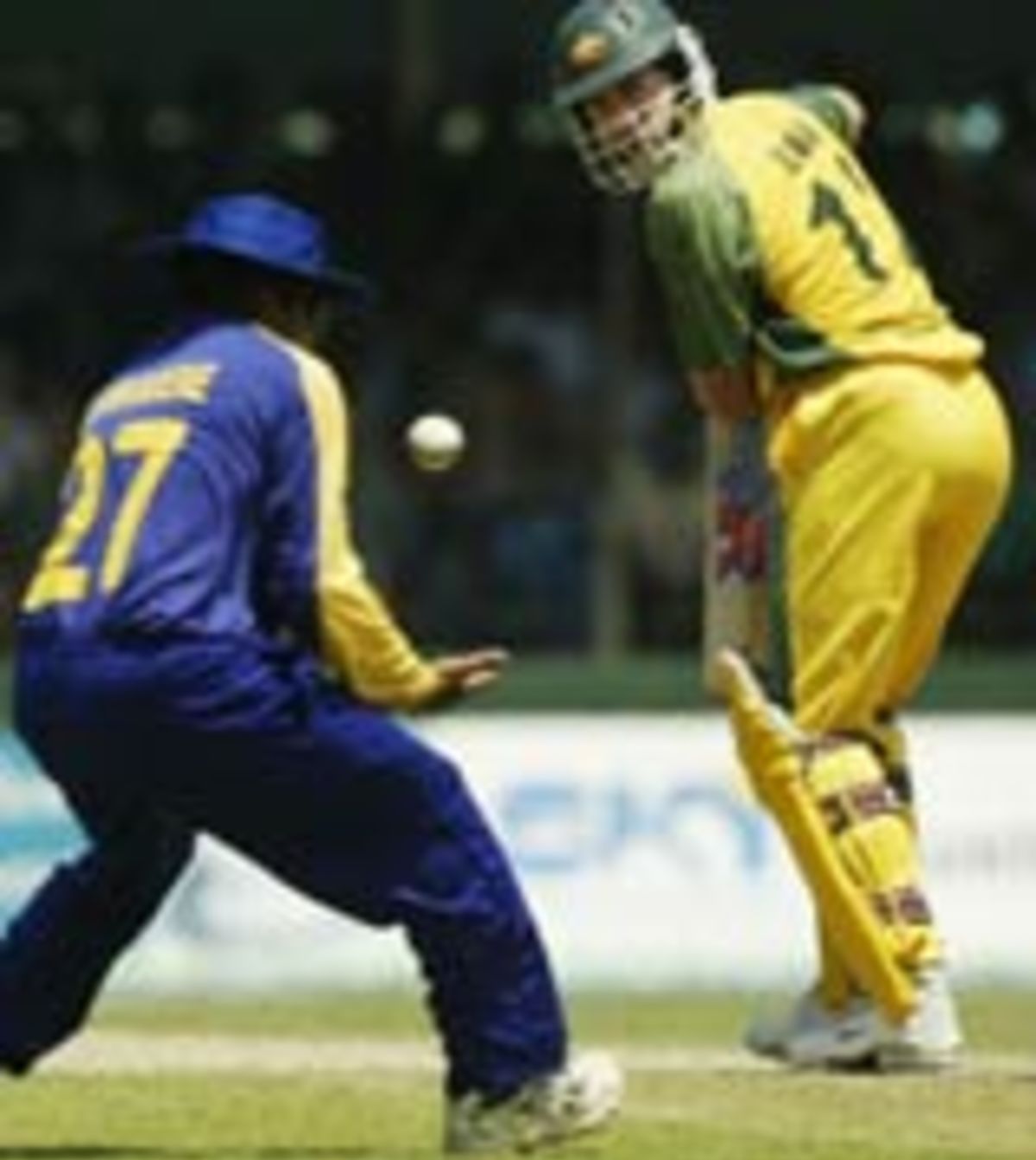 Michael Bevan edges to slip