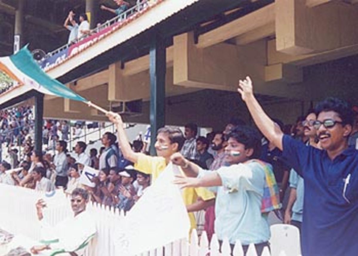 The Chennai crowd is treated to a great spectacle