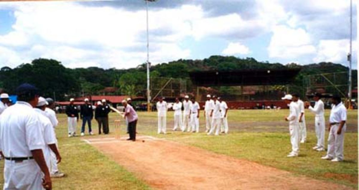 Cricket ground in Mexico City