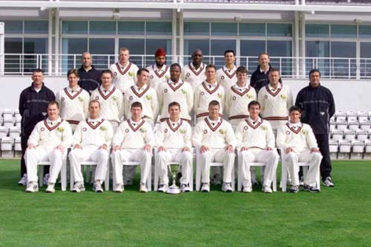 Taken at the Northamptonshire photocall April 2001