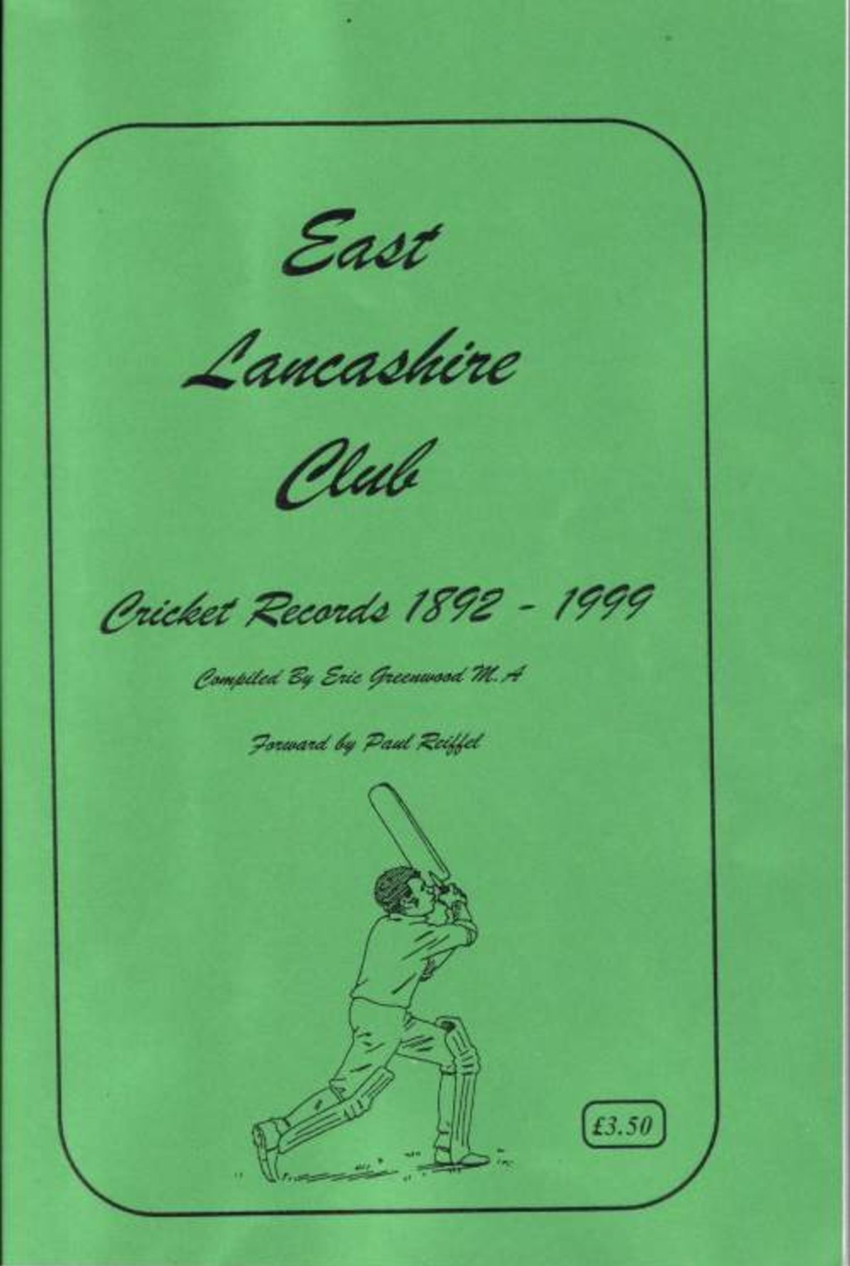 Complete statistics of East Lancs' Lancashire League history