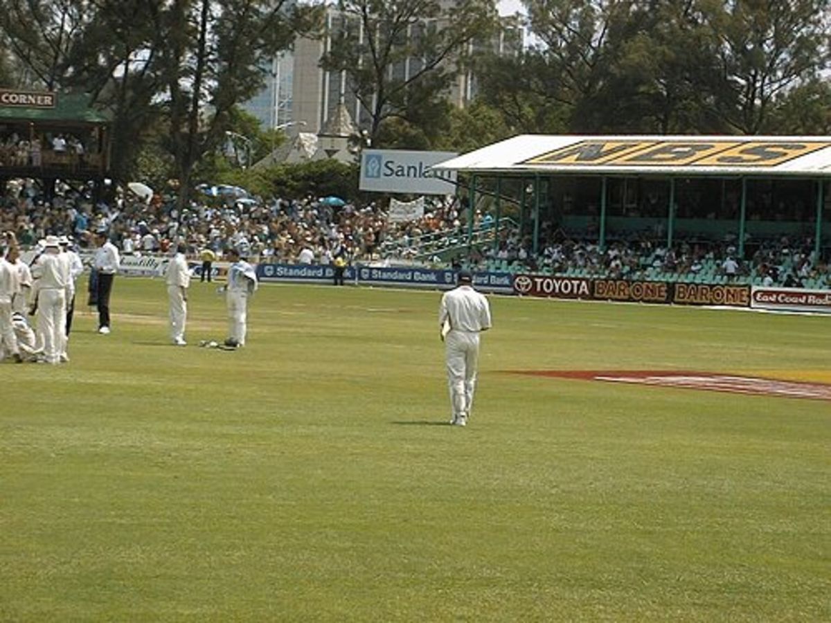Taken at Kingsmead in Durban during the 3rd Test (27 Dec 1999)