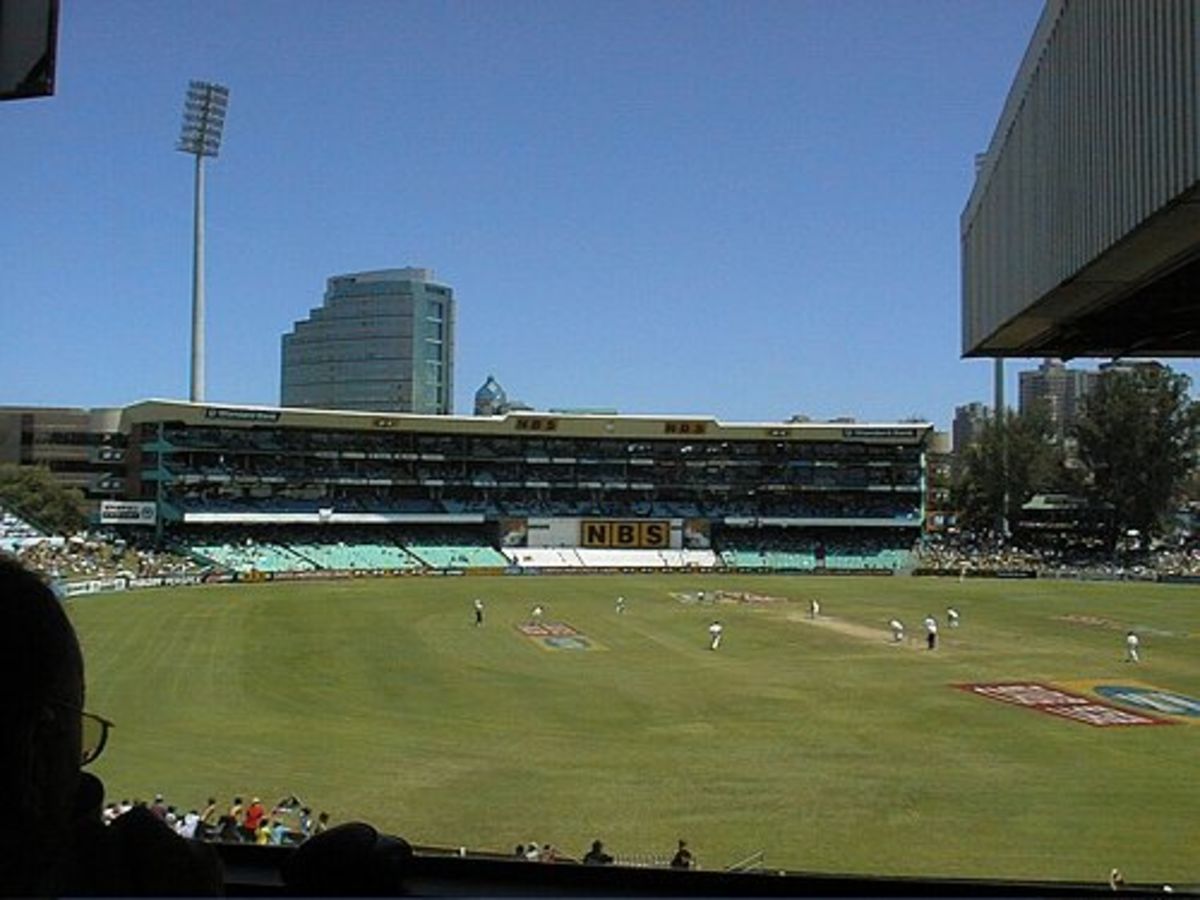 3rd day of the 3rd Test between South Africa and England in Kingsmead, Durban.  (28 Dec 1999)