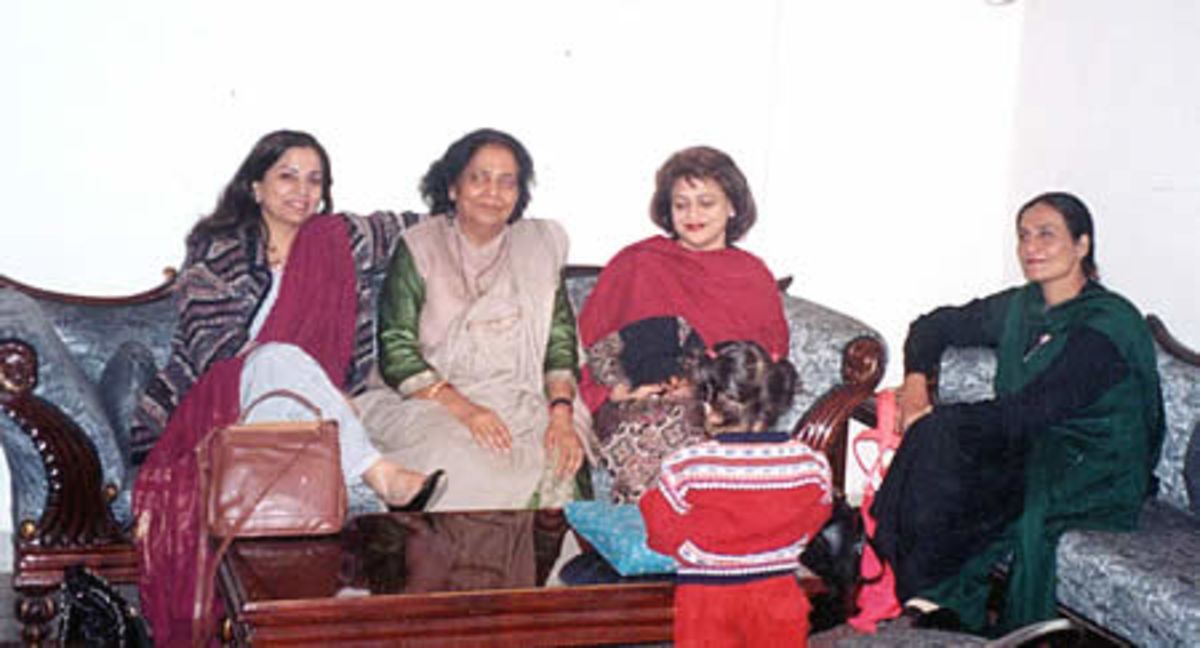 Dinner reception hosted by Mrs Usha, President Indian Women Cricket ...