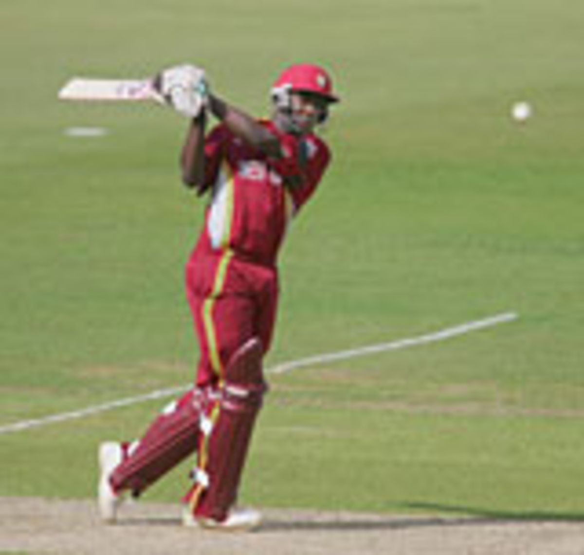 Wavell Hinds batting