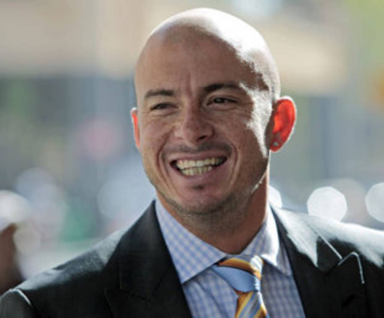 Herschelle Gibbs is all smiles after a court hearing, Cape Town, March 24, 2009