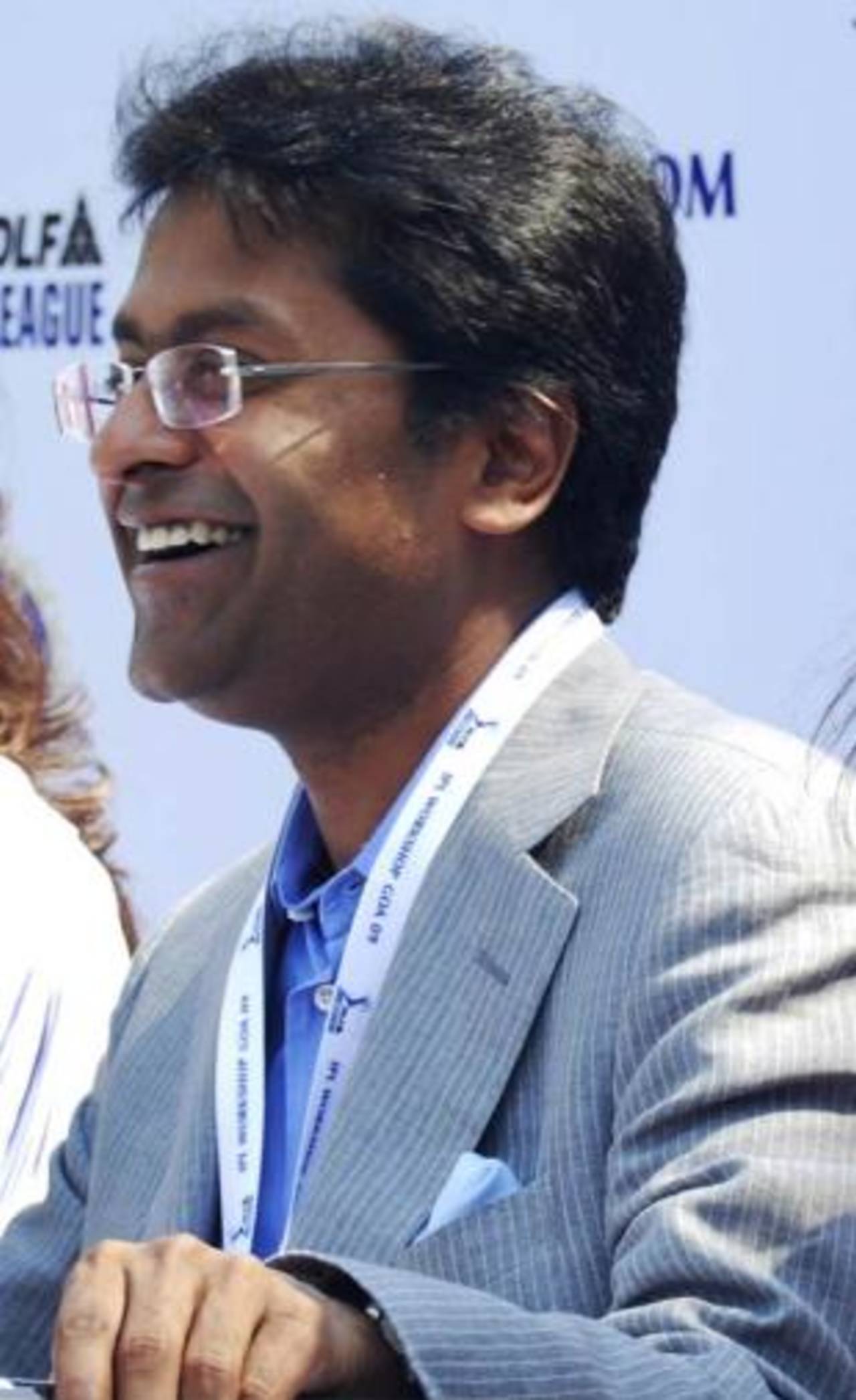 Lalit Modi at the player auction in Goa in London, February 6, 2009
