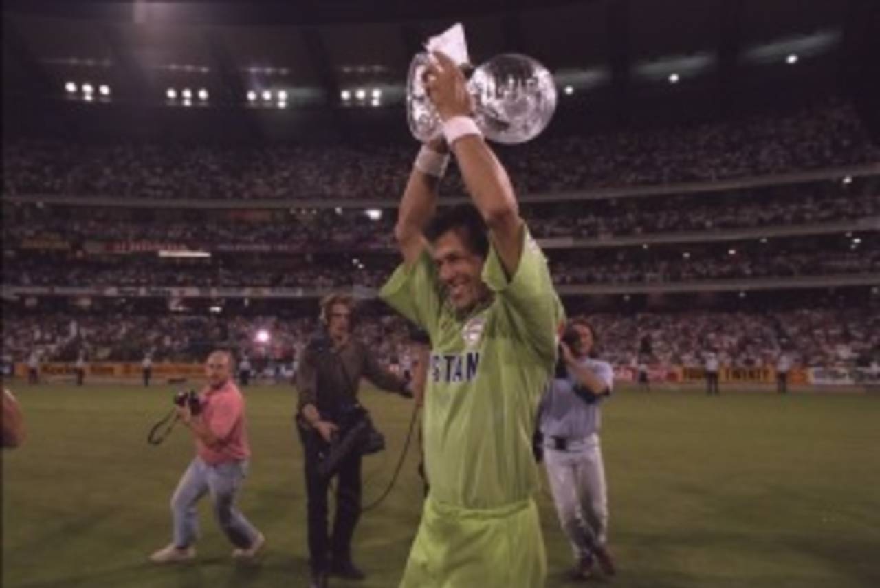 Imran Khan, and later Wasim Akram, were always in the spotlight but how many people remember Azeem Hafeez?&nbsp;&nbsp;&bull;&nbsp;&nbsp;Getty Images