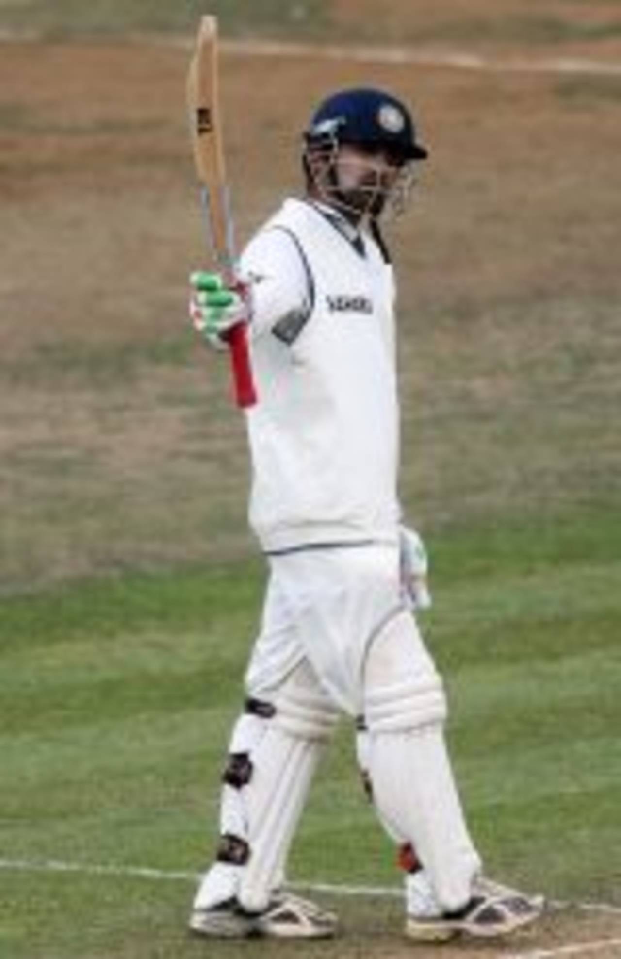 Gautam Gambhir reaches 150, New Zealand v India, 3rd Test, Wellington, 3rd day, April 5, 2009