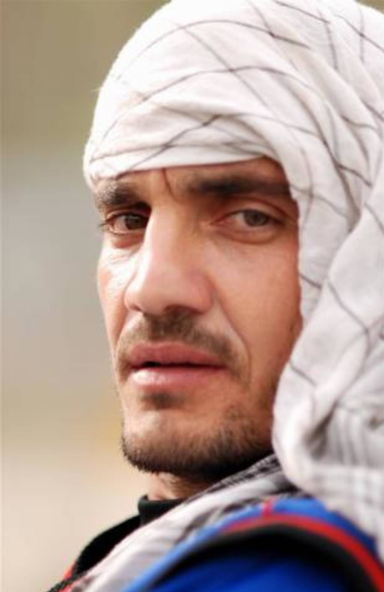 Close-up of Raees Ahmadzai of Afghanistan, April 2009