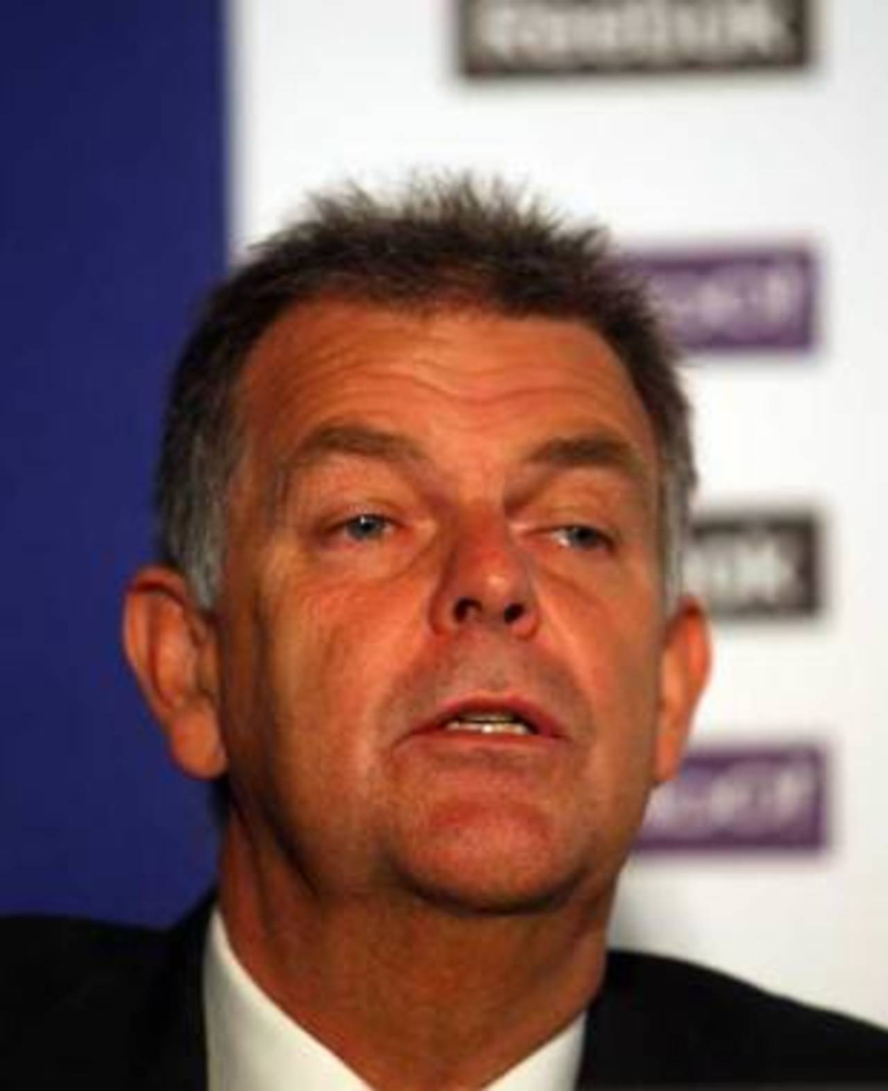 Geoff Miller announces England's 30-man Twenty20 squad, Lord's, April 6, 2009