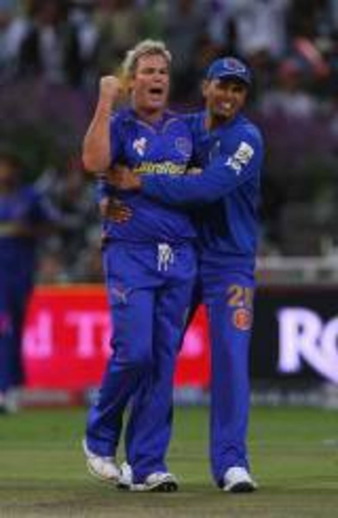 Shane Warne proved that he still had plenty in him, Bangalore Royal Challengers v Rajasthan Royals, IPL, 2nd game, Cape Town, April 18, 2009