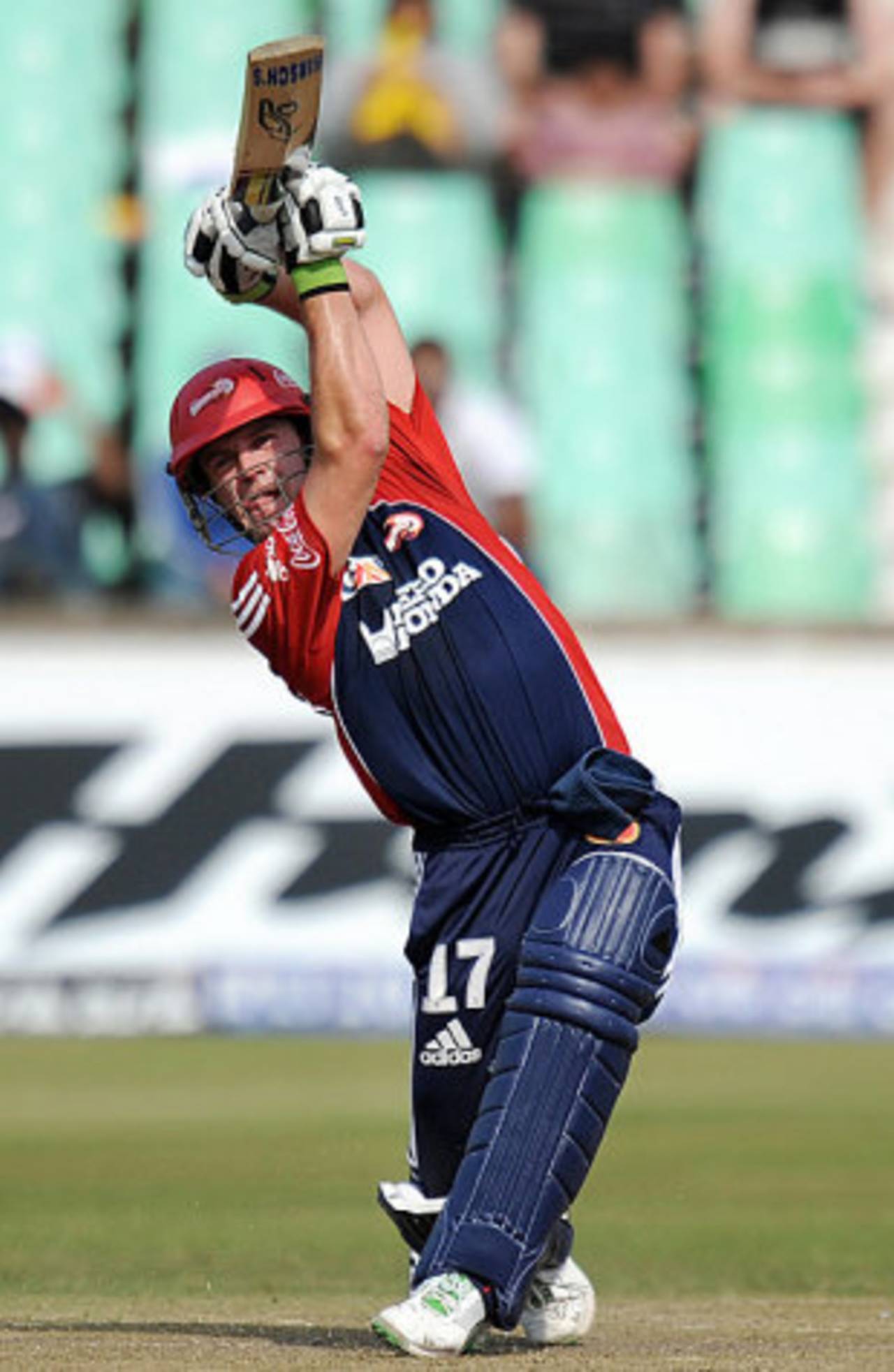 AB de Villiers goes over the top, Chennai Super Kings v Delhi Daredevils, IPL, 9th match, Durban, April 23, 2009