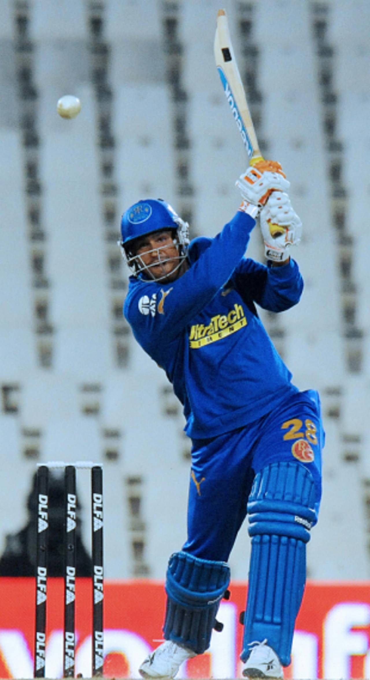 Yusuf Pathan's 37-ball 100 almost sealed a miraculous win for Rajasthan Royals. (File photo)&nbsp;&nbsp;&bull;&nbsp;&nbsp;AFP