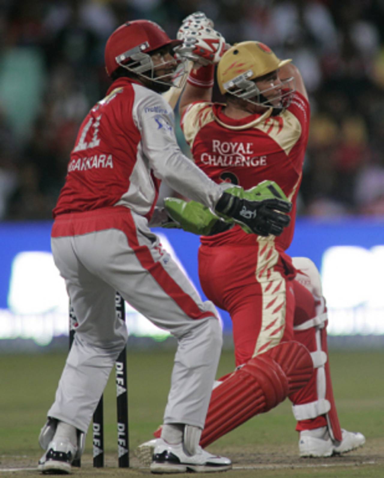 Jacques Kallis hits out, Royal Challengers Bangalore v Kings XI Punjab, 24th match, IPL, May 1, 2009