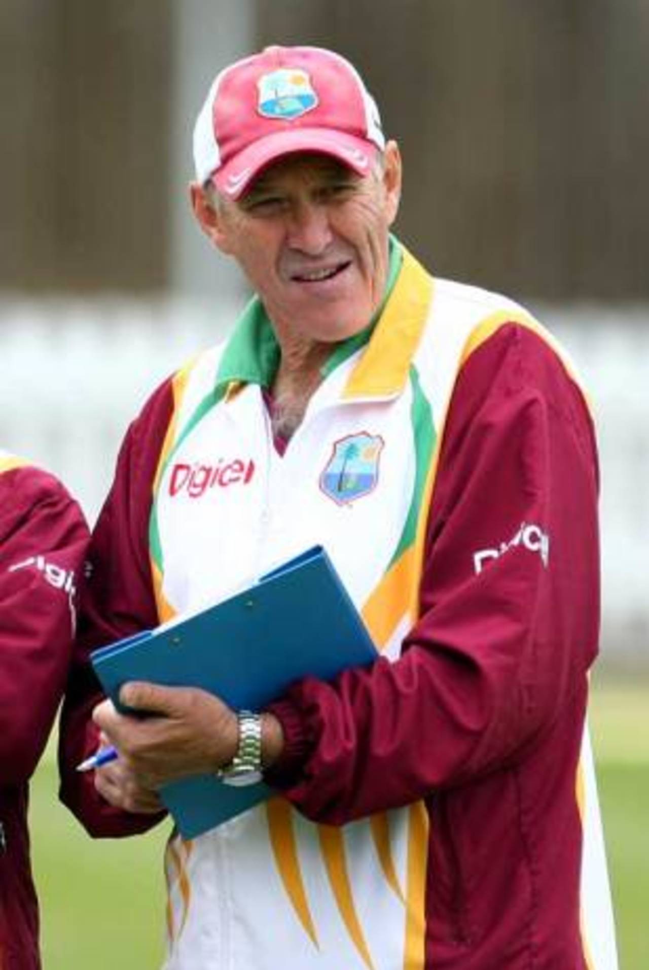 John Dyson takes charge of training and finally had a full squad available, England v West Indies, 1st Test, Lord's, May 4, 2009