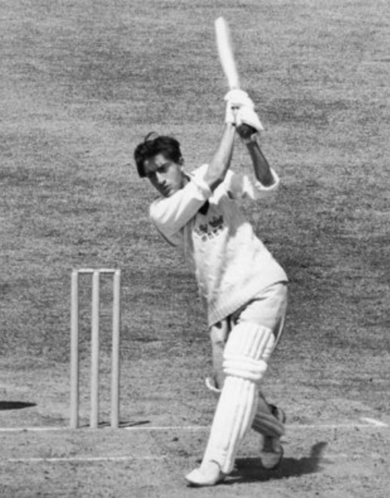 Nawab of Pataudi Jnr - Mansur Ali Khan - batting for Oxford against Surrey in 1961