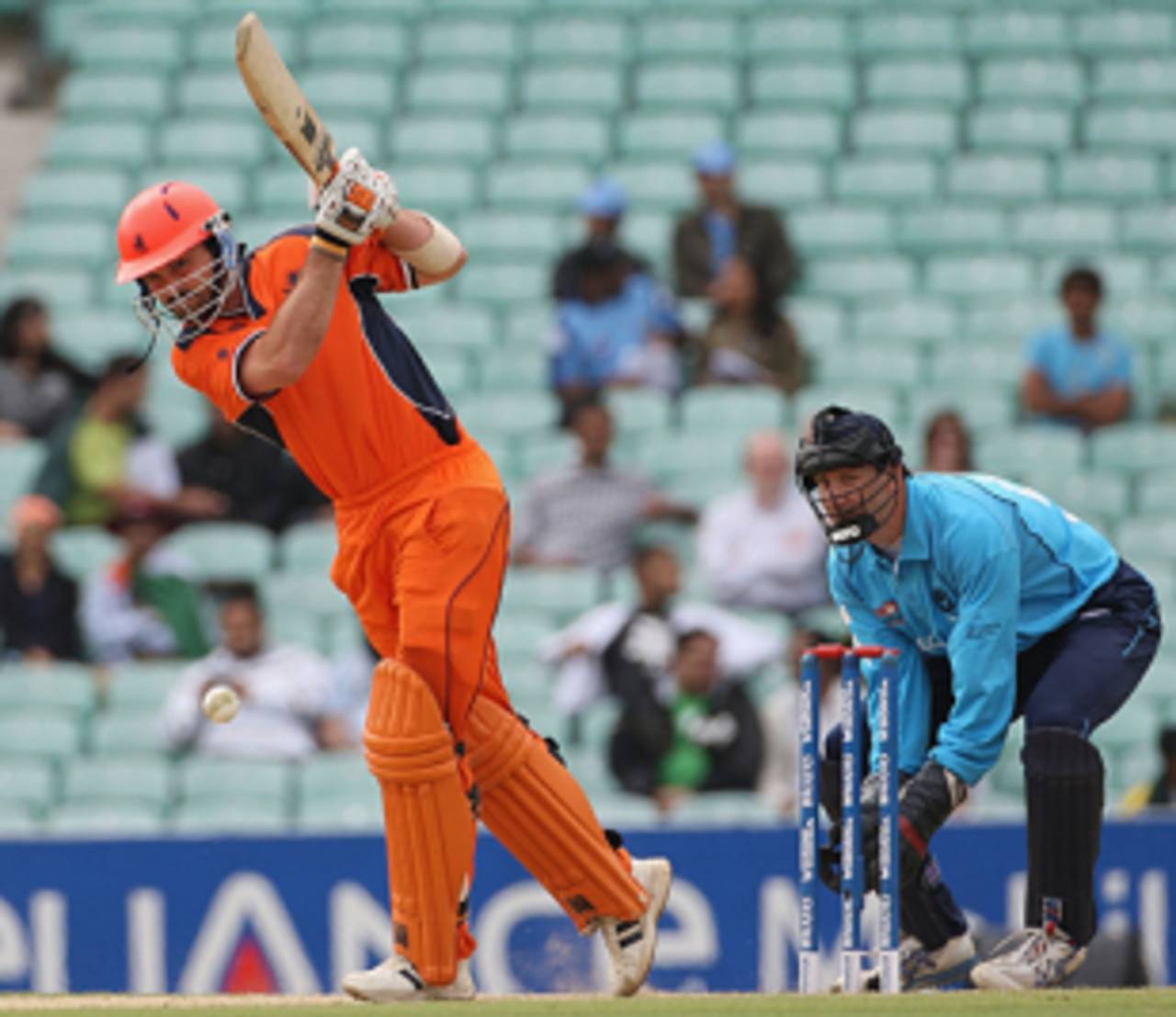 Top-order batsman Bas Zuiderent was Netherlands' vice-captain during the World Cricket League, and is due to take up the reins for the one-day leg of Zimbabwe's visit&nbsp;&nbsp;&bull;&nbsp;&nbsp;Getty Images