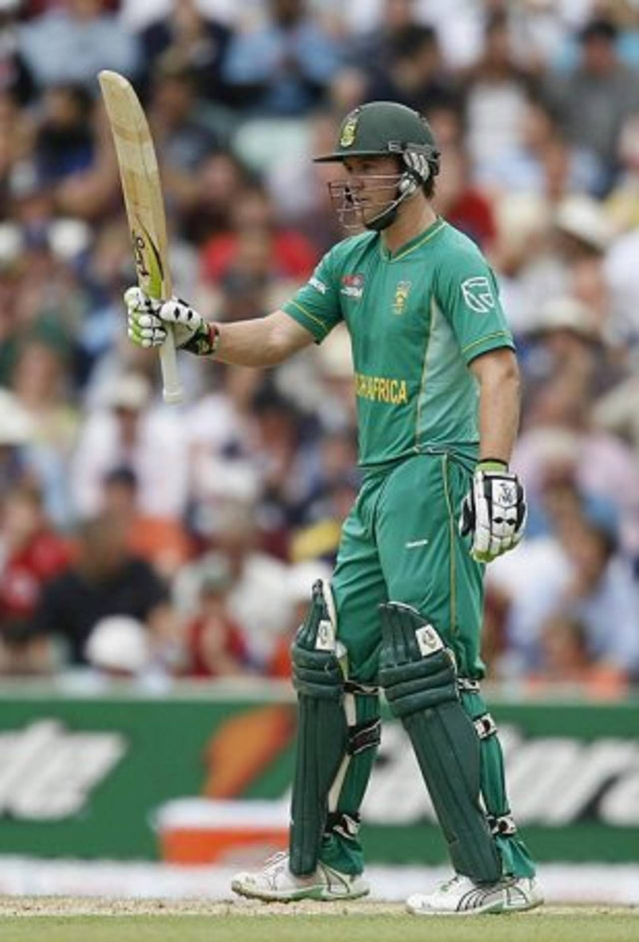 AB de Villiers made an unbeaten 79, Scotland v South Africa, ICC World Twenty20, The Oval, June 7, 2009
