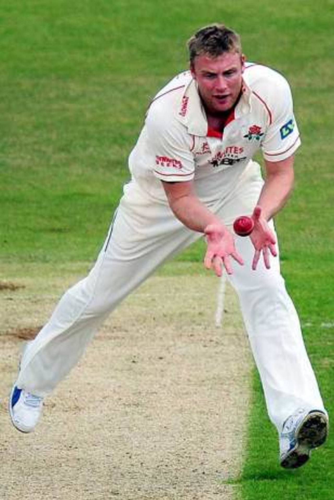 Andrew Flintoff was back in action after his knee injury, Durham v Lancashire, County Championship, Chester-le-Street, June 11, 2009