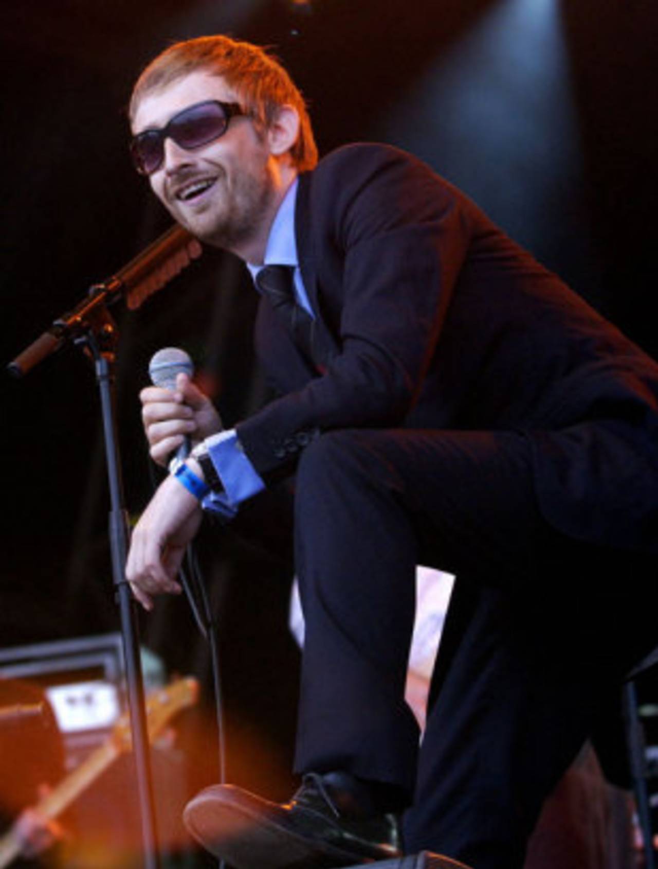 Neil Hannon of The Divine Comedy performs at the inaugural Connect Music Fesival, Scotland, September 1, 2007