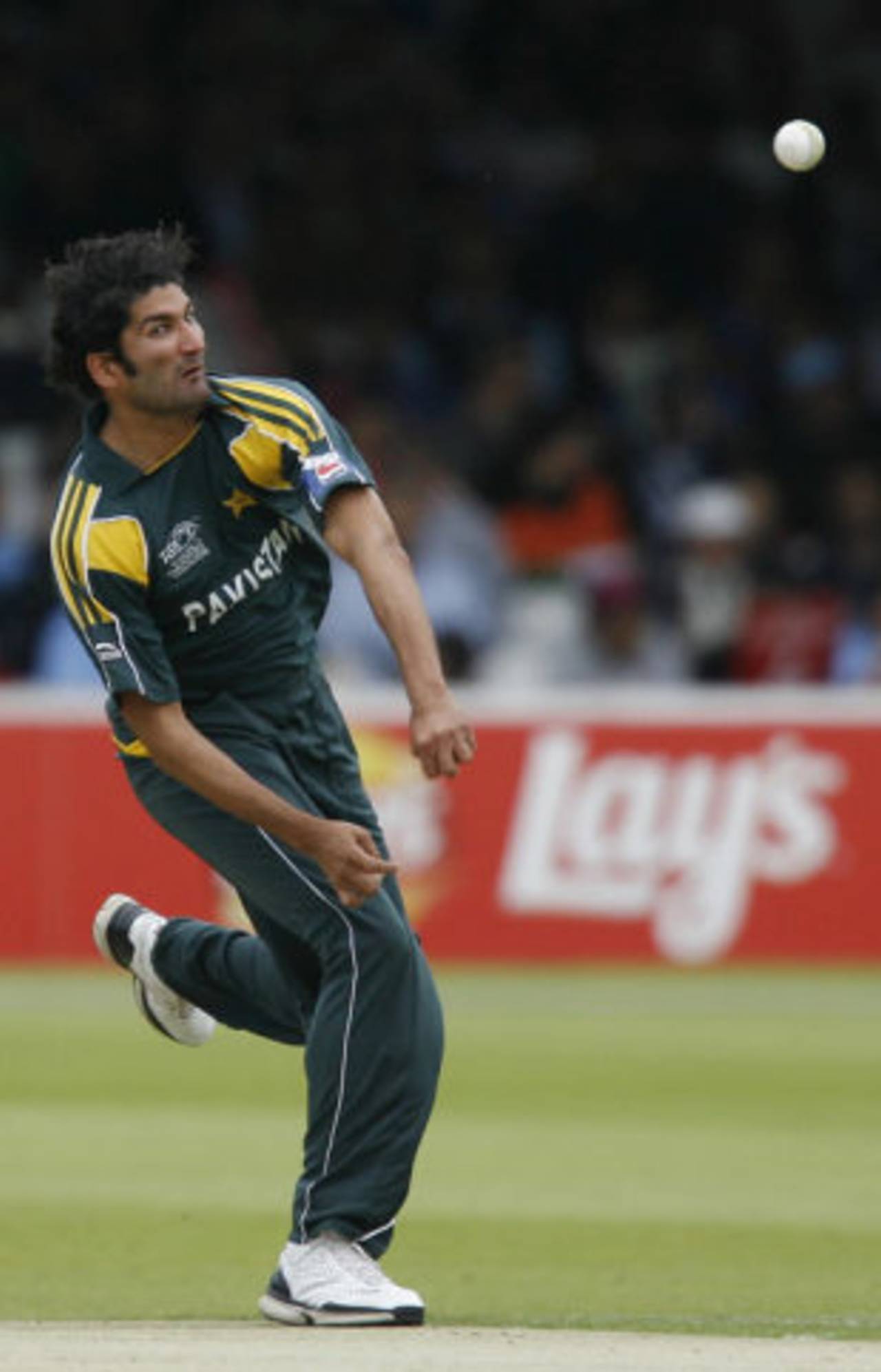 A wayward Sohail Tanvir conceded 29 in two overs, Pakistan v Sri Lanka, ICC World Twenty20 Super Eights, Lord's, June 12, 2009