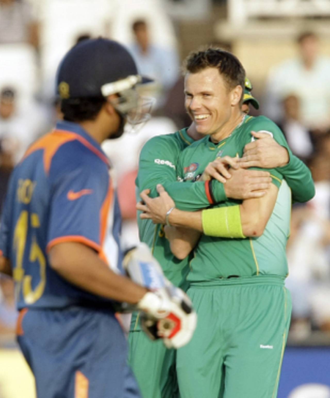 Johan Botha picked up 3 for 16, India v South Africa, ICC World Twenty20 Super Eights, Trent Bridge, June 16, 2009 
