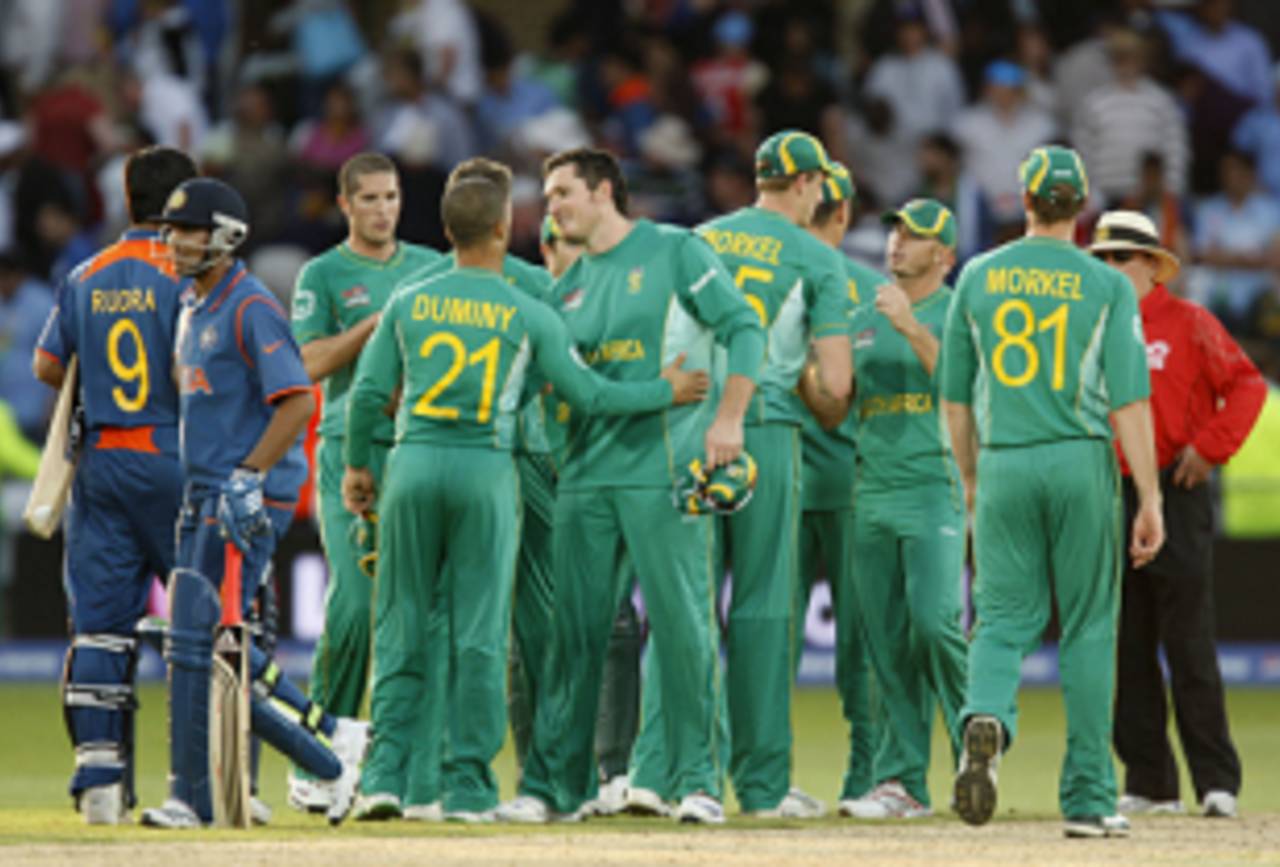 South Africa maintain their unbeaten record, India v South Africa, ICC World Twenty20 Super Eights, Trent Bridge, June 16, 2009 