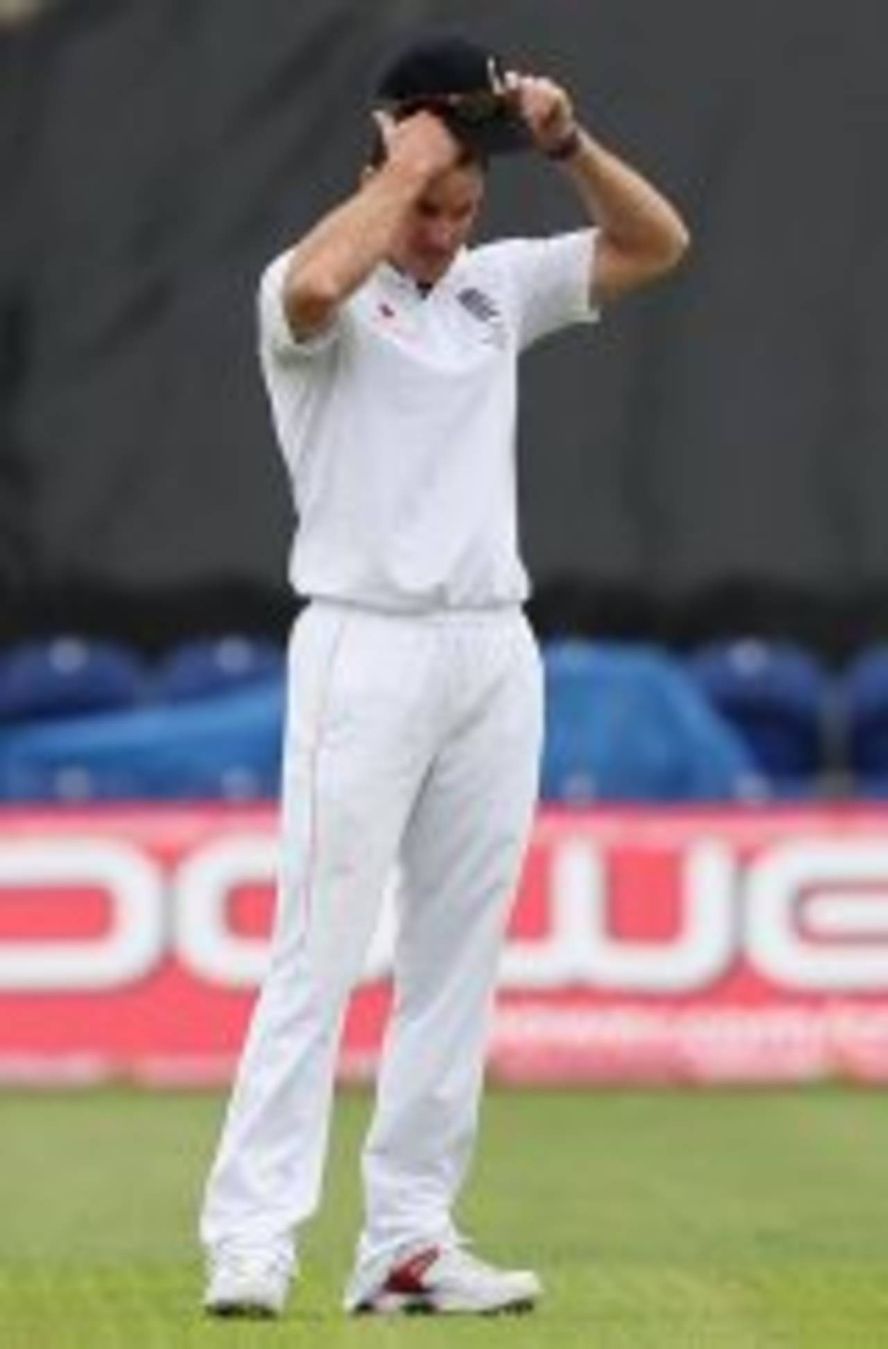 Andrew Strauss in the field, England v Australia, 1st Test, Cardiff, 3rd day, July 10, 2009