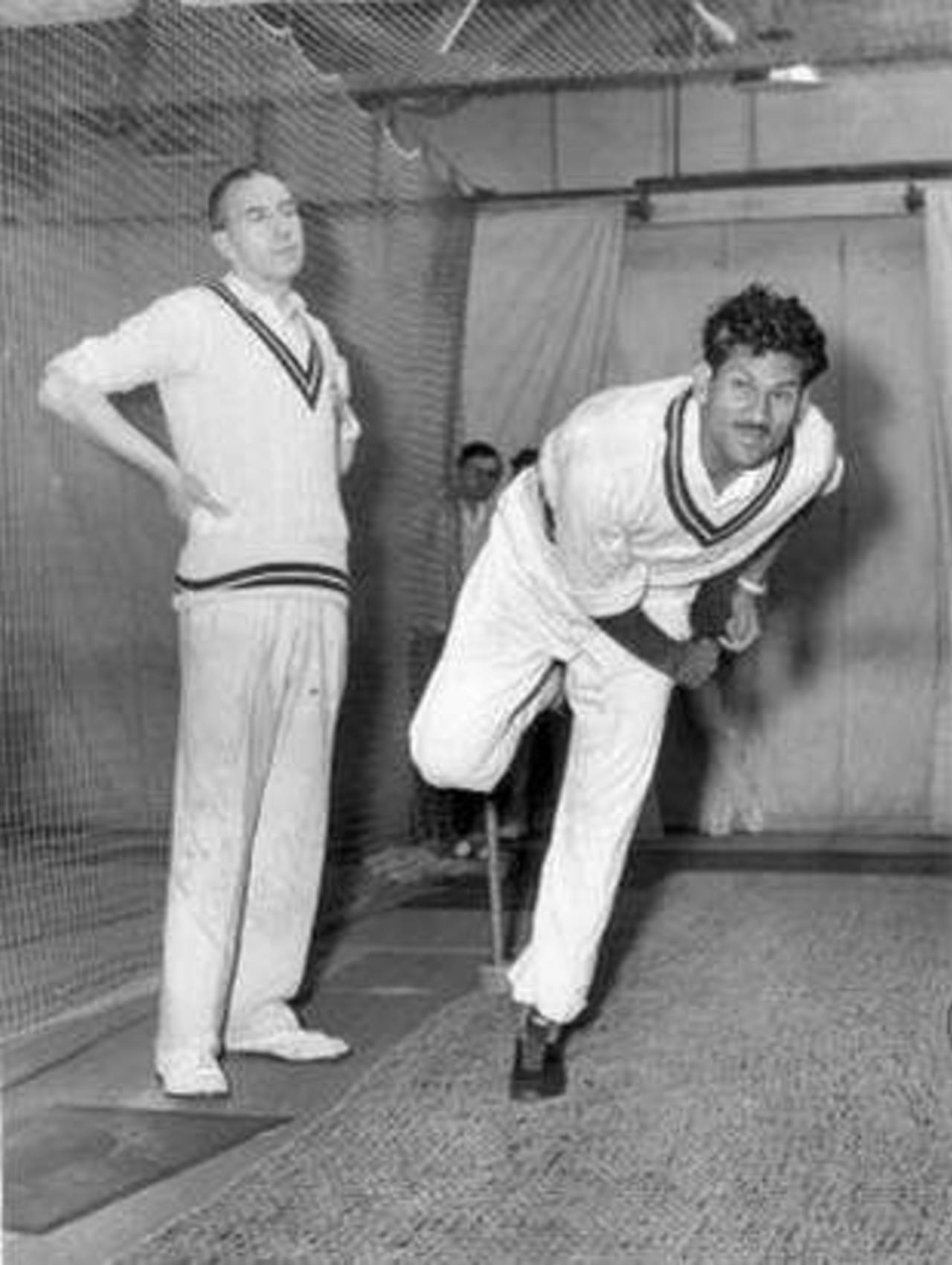 Khan Mohammad in slightly better shape than when Garry Sobers and Co flogged him for 0 for 259&nbsp;&nbsp;&bull;&nbsp;&nbsp;Hashim Khan Mohammad