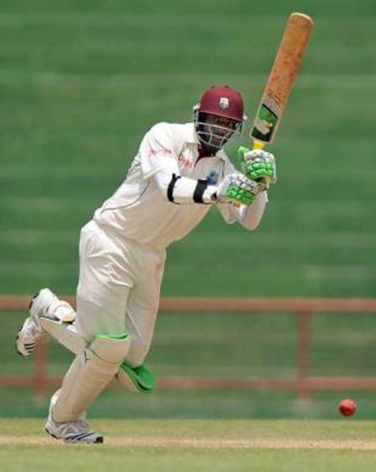 Floyd Reifer clips the ball to midwicket, West Indies v Bangladesh, 1st Test, Kingstown, 5th day, July 13, 2009