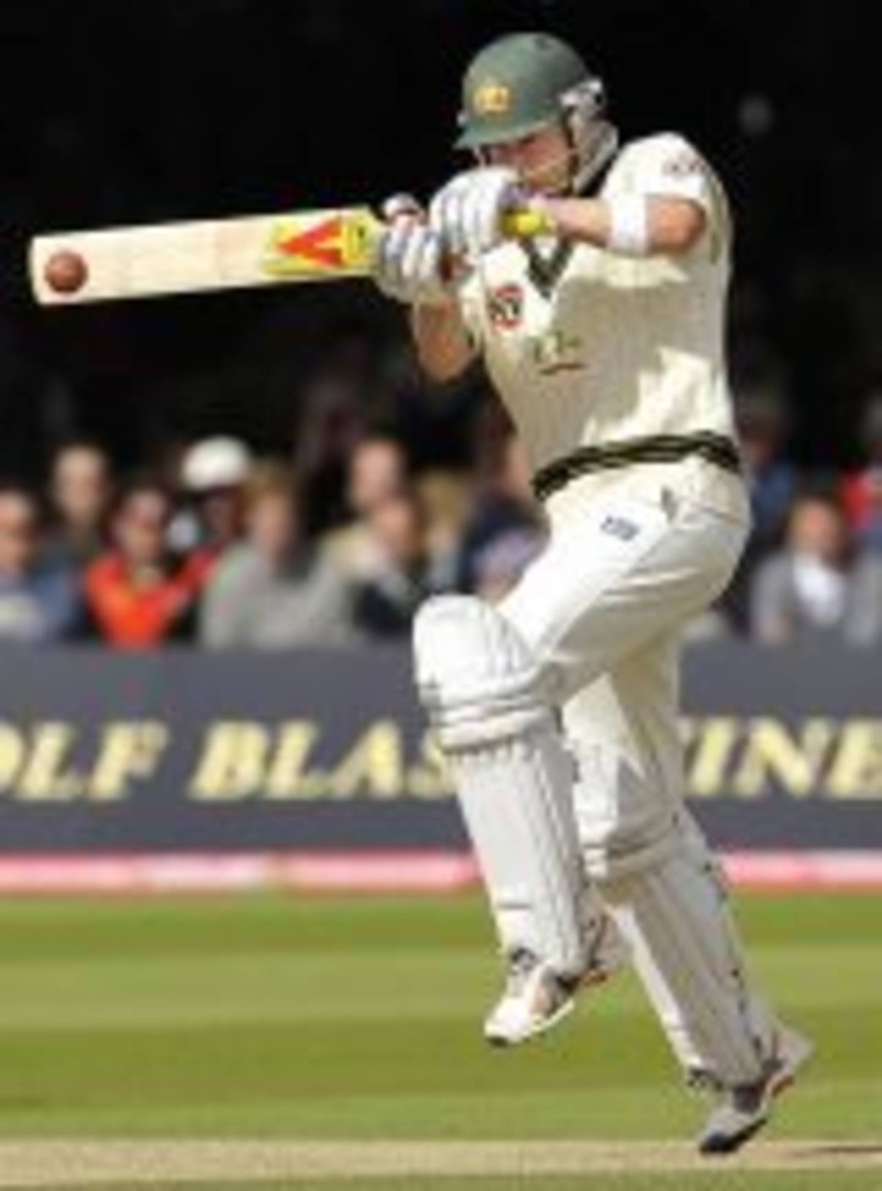 Michael Clarke pulls, England v Australia, 2nd Test, Lord's, 4th day, July 19, 2009