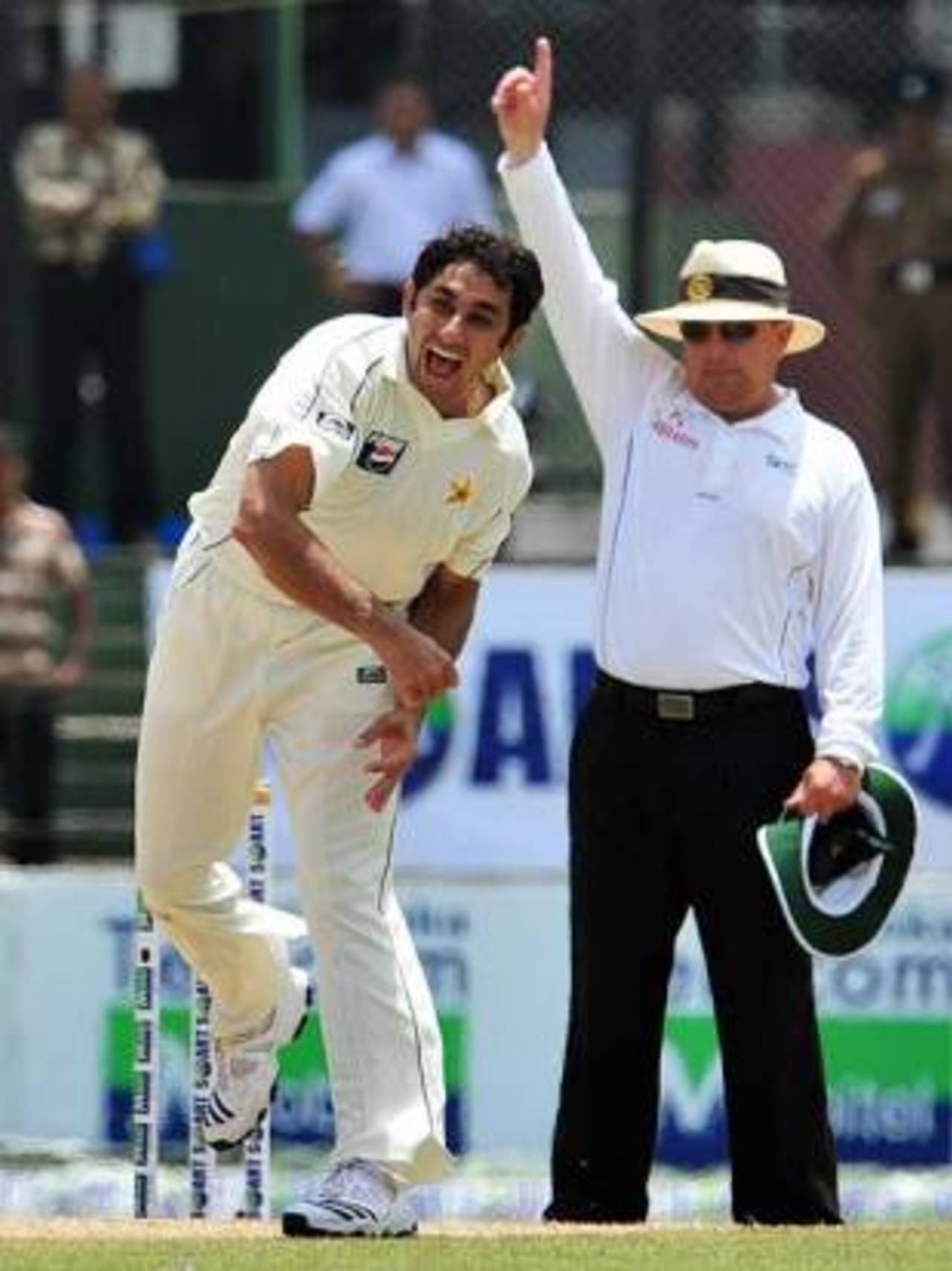 Success for Saeed Ajmal, Sri Lanka v Pakistan, 3rd Test, 2nd day, Colombo, July 21, 2009 