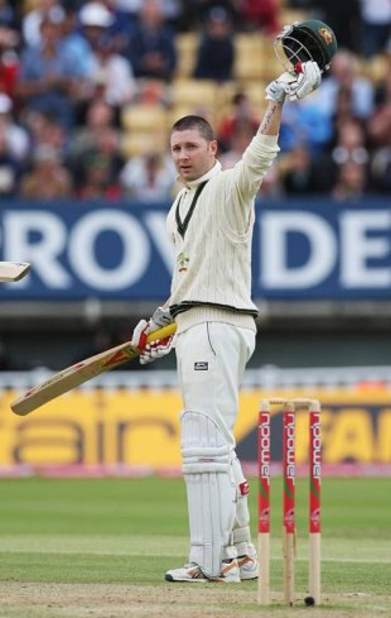 Michael Clarke ensured Australia's safety at Edgbaston with a determined hundred&nbsp;&nbsp;&bull;&nbsp;&nbsp;Getty Images