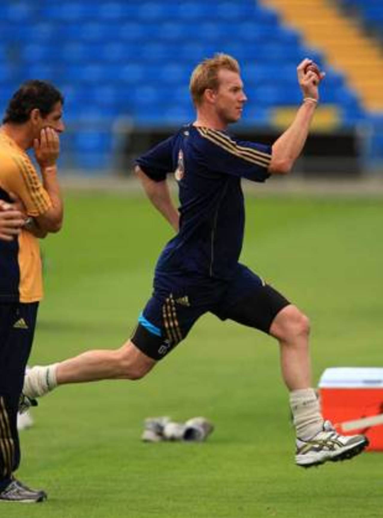 Brett Lee was up to full speed during a training session on Wednesday&nbsp;&nbsp;&bull;&nbsp;&nbsp;PA Photos