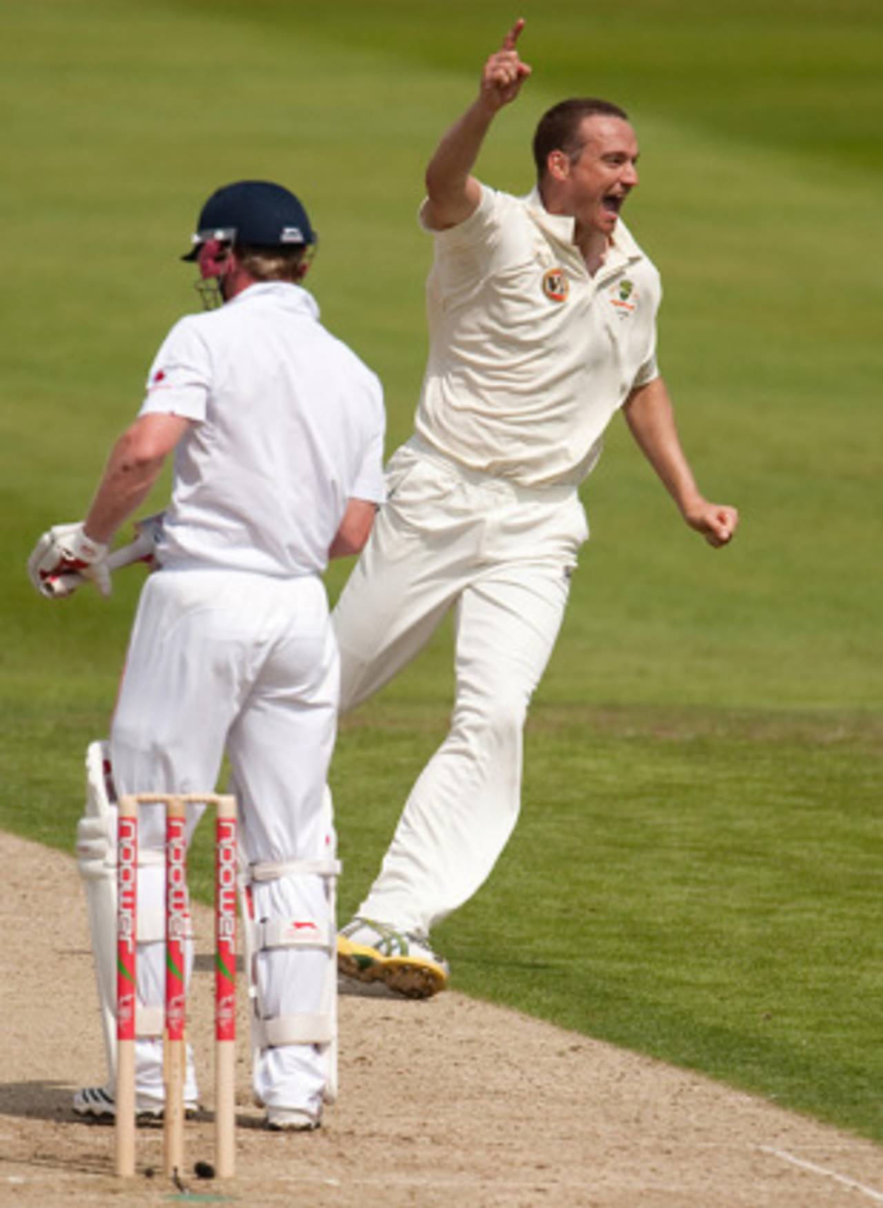 Despite three important wickets, Stuart Clark is still in a battle for his Test place&nbsp;&nbsp;&bull;&nbsp;&nbsp;PA Photos
