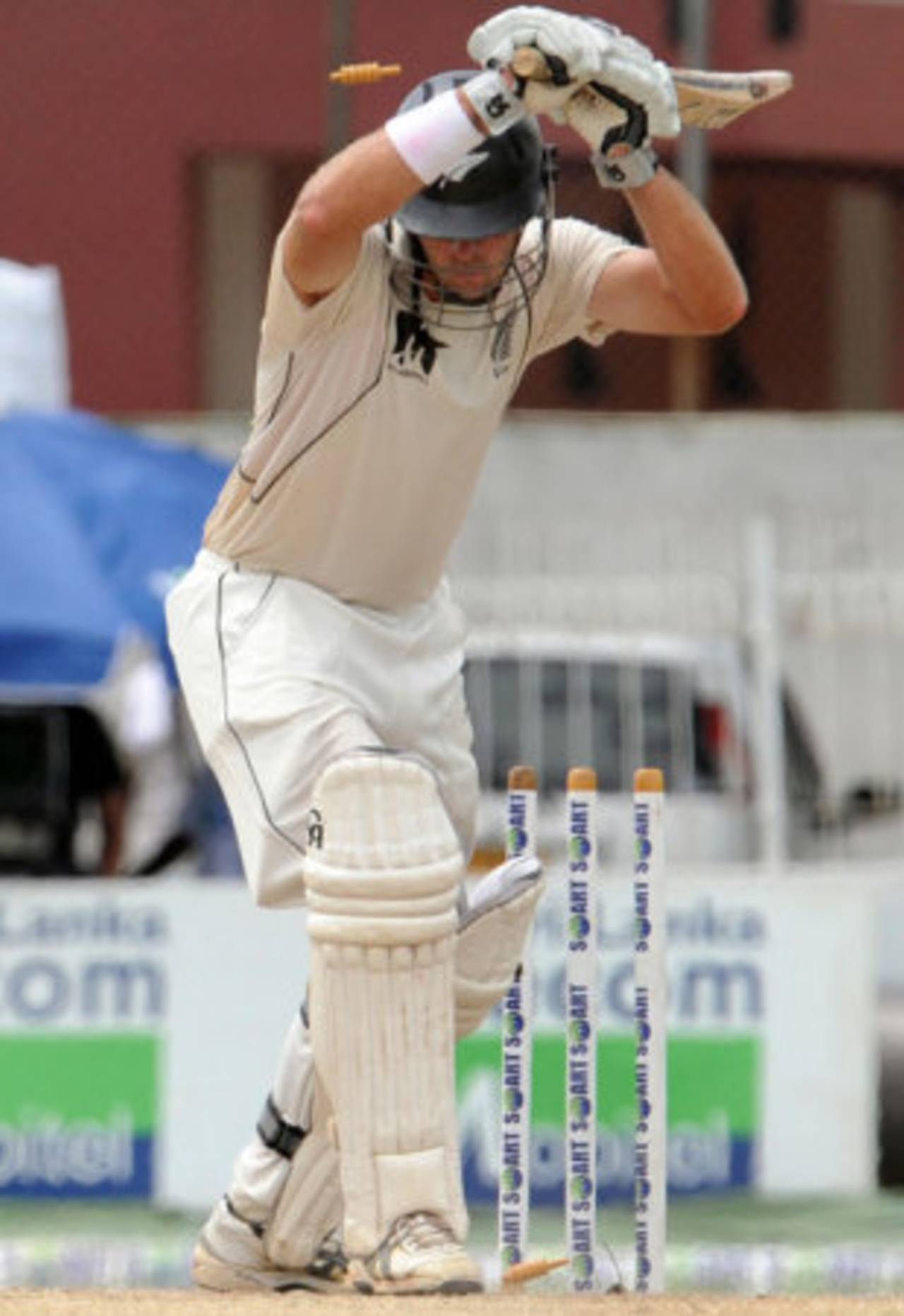 Tim McIntosh, after a dour first-innings dig in Galle, hardly spent time at the crease&nbsp;&nbsp;&bull;&nbsp;&nbsp;AFP