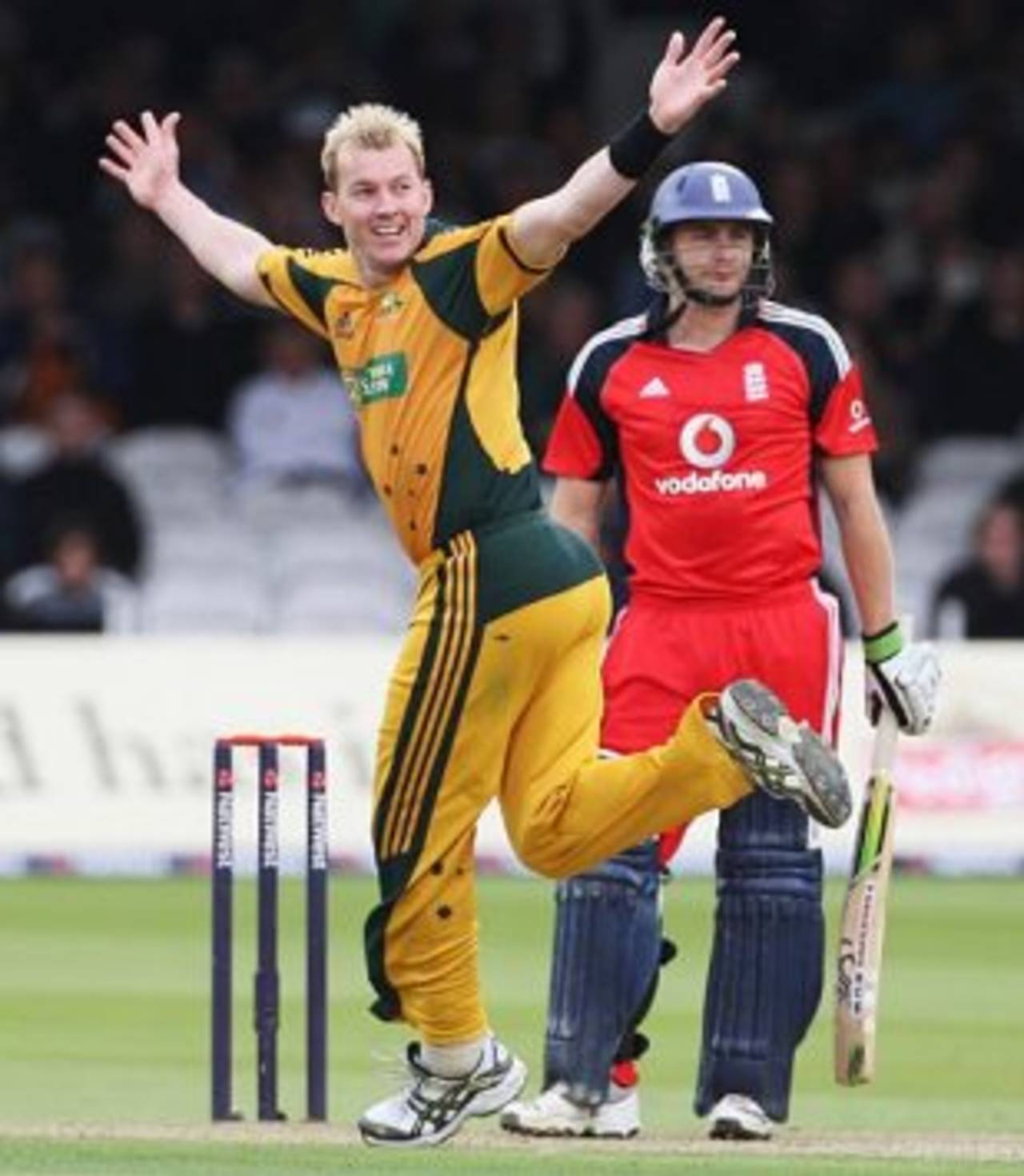 Brett Lee has been an important part of Australia's one-day wins in England&nbsp;&nbsp;&bull;&nbsp;&nbsp;Getty Images