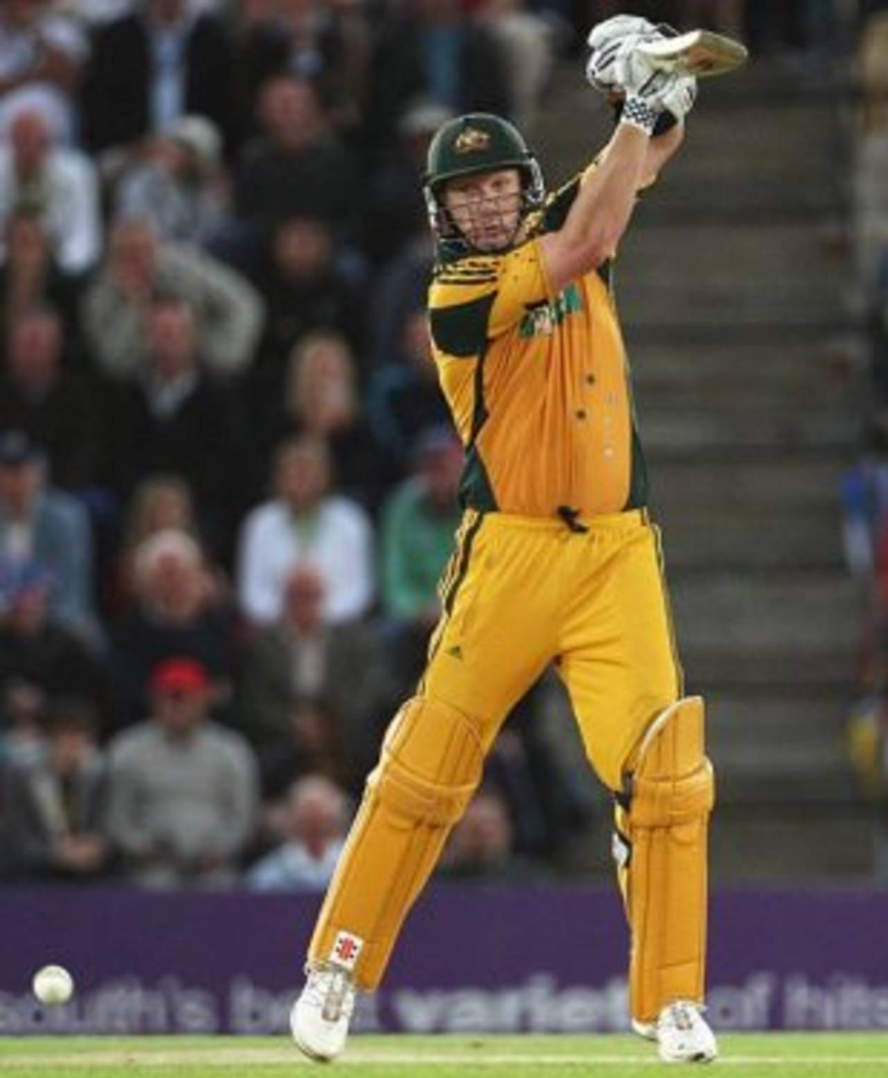 Cameron White drives off the back foot, England v Australia, 3rd ODI, Southampton, September 9, 2009