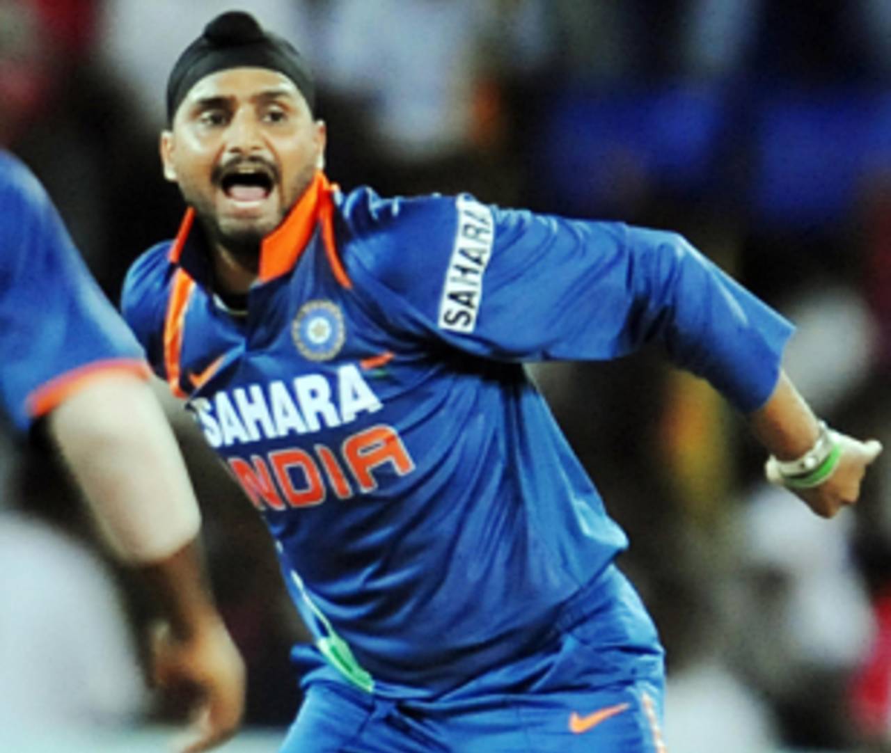 MS Dhoni brought on Harbhajan Singh in the 26th over by when Pakistan had scored 108&nbsp;&nbsp;&bull;&nbsp;&nbsp;Associated Press