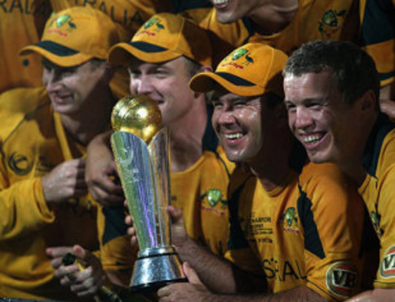 Ricky Ponting led Australia to their second successive Champions Trophy title&nbsp;&nbsp;&bull;&nbsp;&nbsp;Getty Images
