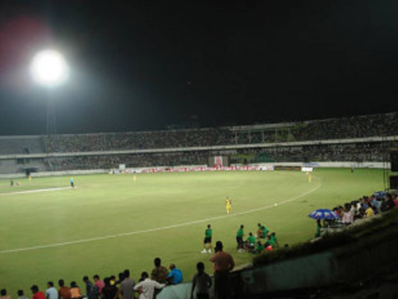 The dew has been an irritant at the Shere Bangla Stadium&nbsp;&nbsp;&bull;&nbsp;&nbsp;Getty Images