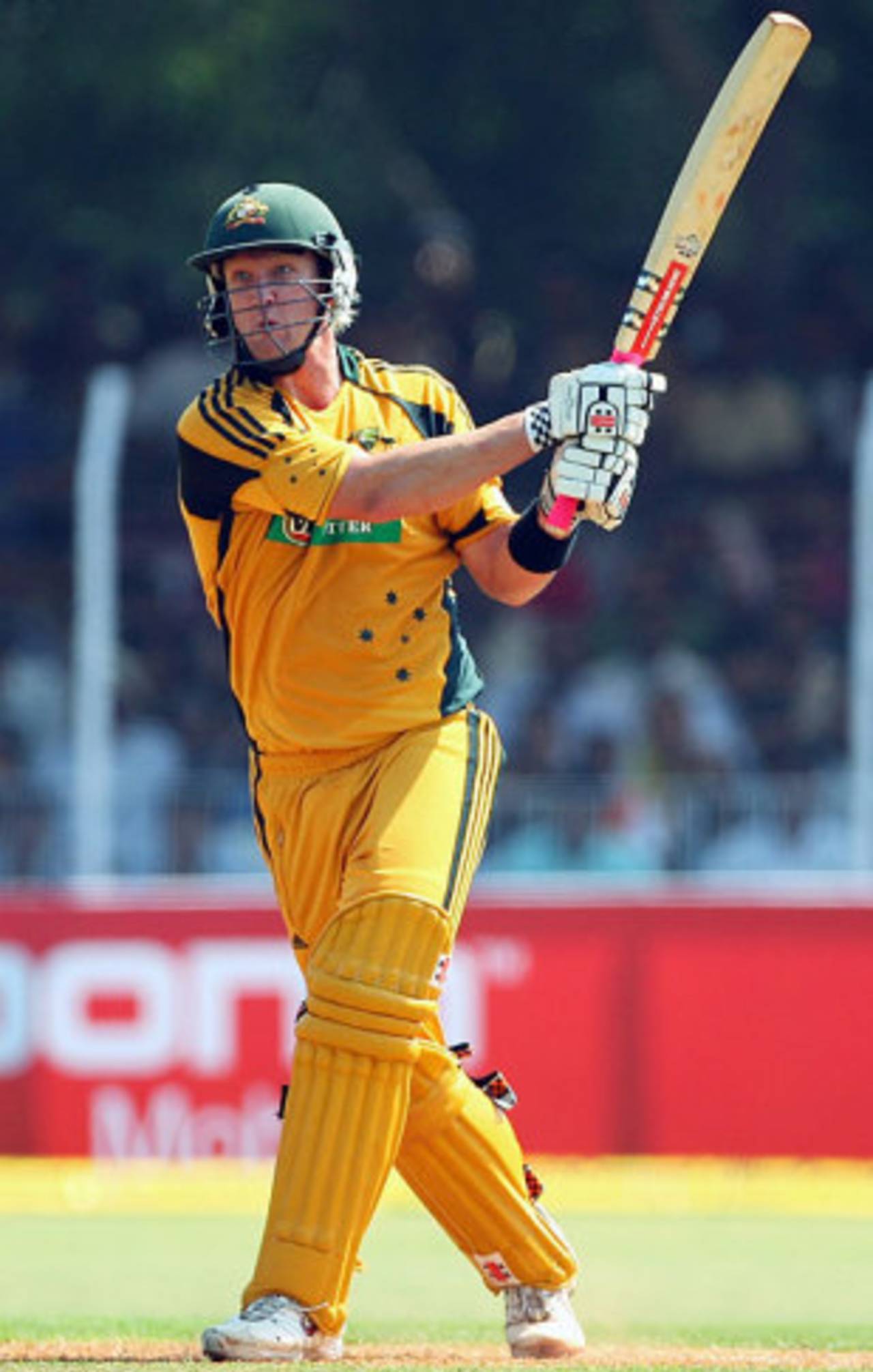 Cameron White powers on, India v Australia, 1st ODI, Vadodara, October 25, 2009