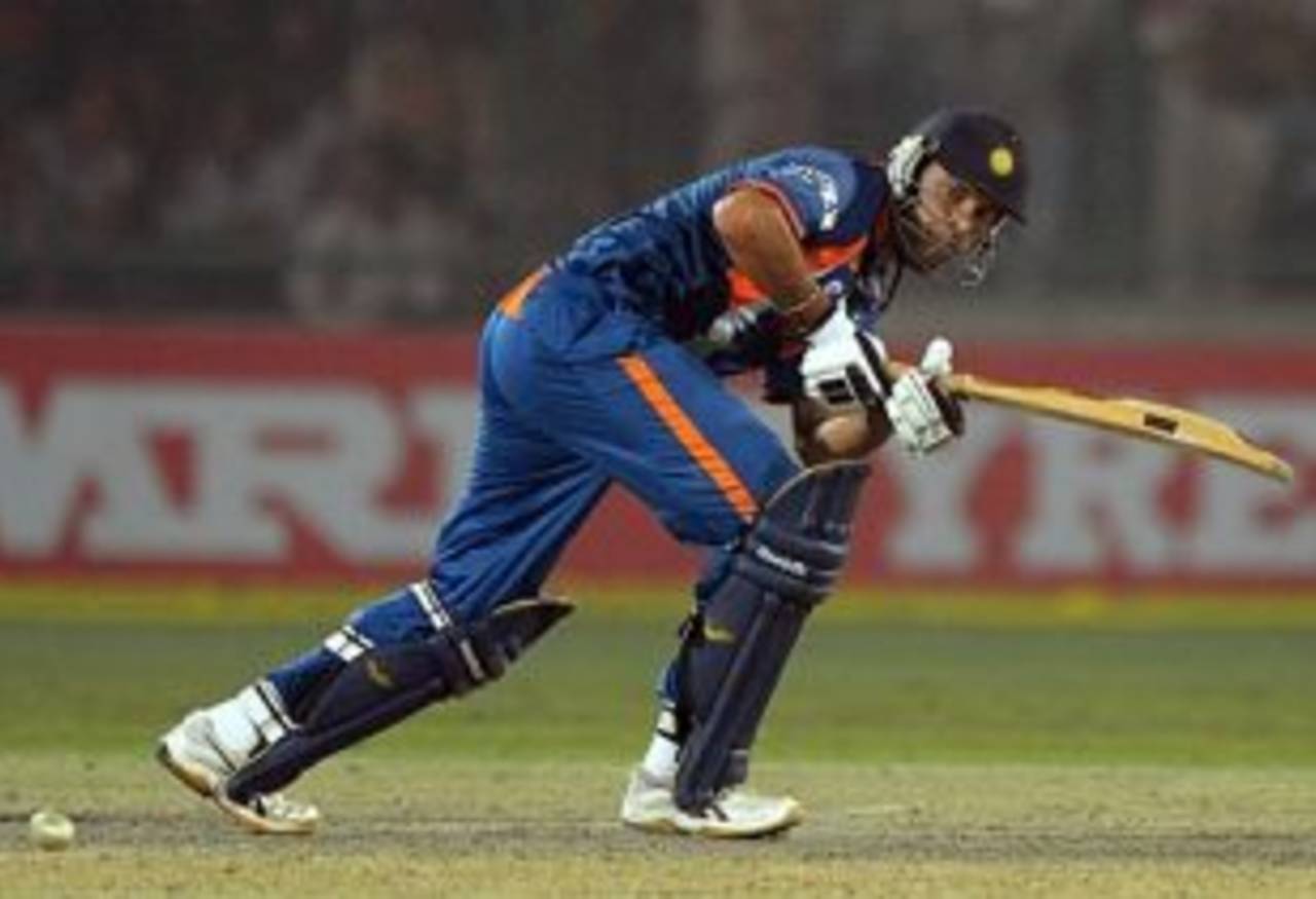 A subdued Yuvraj adapted his game to the situation&nbsp;&nbsp;&bull;&nbsp;&nbsp;AFP