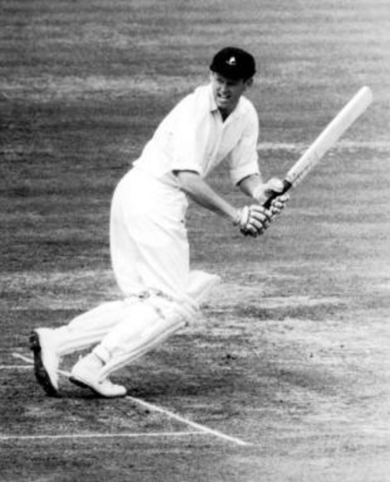 Graeme Pollock bats, England v South Africa, first Test, 1965