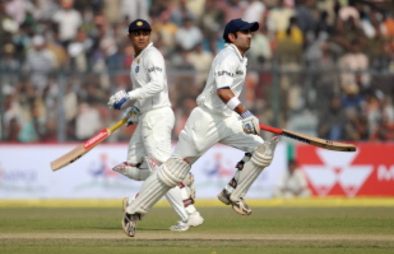Virender Sehwag and Gautam Gambhir added 233 for the first wicket, India v Sri Lanka, 2nd Test, Kanpur, 1st day, November 24, 2009