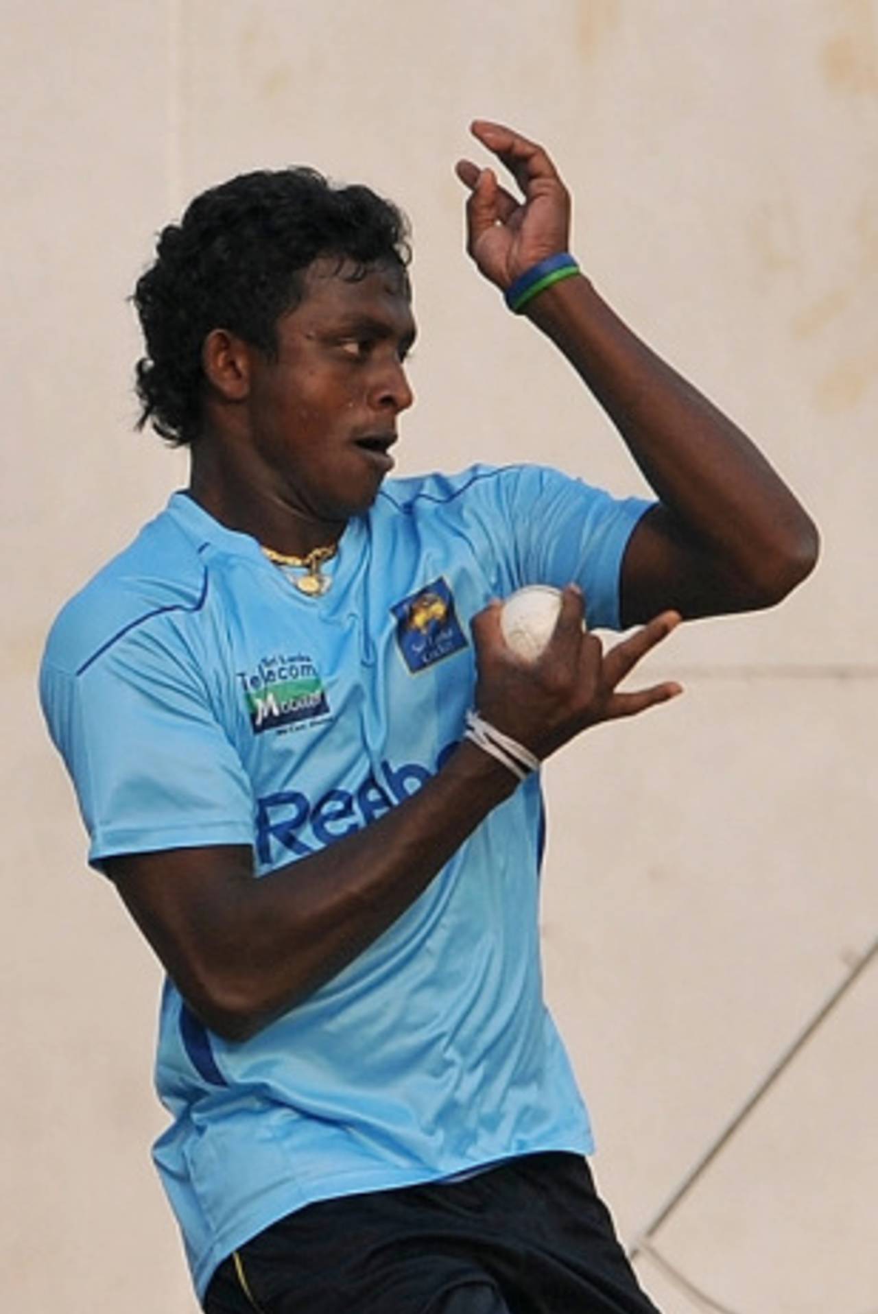 Ajantha Mendis troubled the Indian batsmen in the tour game, and will be aiming for a repeat&nbsp;&nbsp;&bull;&nbsp;&nbsp;AFP