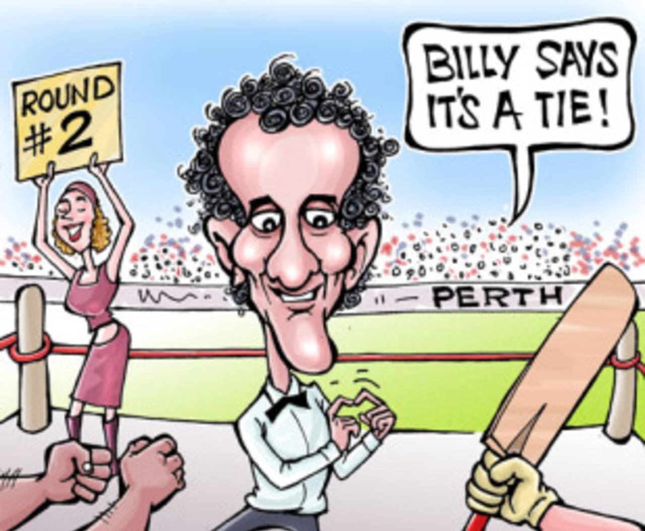 Cartoon: It's a tie