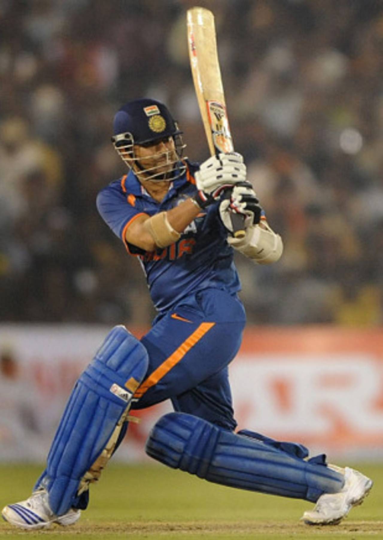 Sachin Tendulkar scores through the legside, India v Sri Lanka, 3rd ODI, Cuttack, December 21, 2009